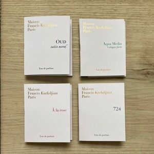 Maison Francis Kurkdjian Fragrance Sample Collection